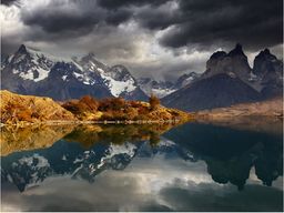  DecoNest Fototapeta - Torres del Paine National Park - 350X270