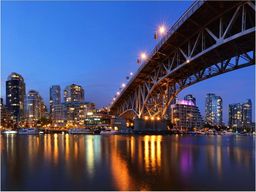  DecoNest Fototapeta - Granville Bridge - Vancouver (Kanada) - 350X270