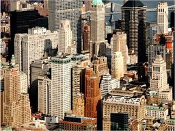  DecoNest Fototapeta - wieżowce, Manhattan - 250X193