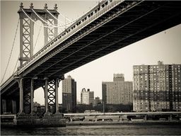  DecoNest Fototapeta - Most Manhattan, Nowy Jork - 250X193
