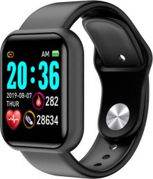 Smartwatch R2 Invest L18 Czarny  (Sport Smartband zegarek opaska)