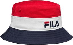  Fila Fila Blocked Bucket Hat 686109-G06 czerwone One size