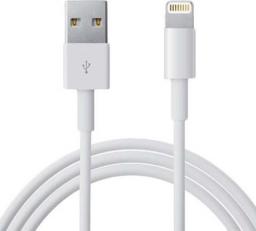 Kabel USB Co2 USB-A - Lightning 1 m Biały