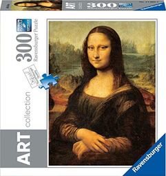  Ravensburger Ravensburger Puzzle 300 elementów da Vinci: Mona Lisa 14005