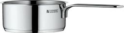 WMF Mini rondel WMF, 12 cm, mały, bez pokrywki, rondel 0,7 l, mały rondel do pojedynczych gospodarstw domowych, polerowana stal nierdzewna Cromargan, indukcyjna, do układania w stosy, idealny do małych porcji