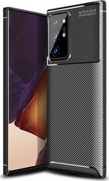 Etui SAMSUNG GALAXY NOTE 20 Pancerne Shockproof Carbon Fiber czarne