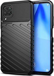 Hurtel Thunder Case elastyczne pancerne etui pokrowiec Huawei P40 Lite czarny
