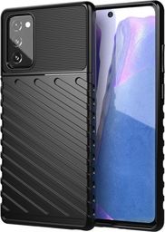 Hurtel Thunder Case elastyczne pancerne etui pokrowiec Samsung Galaxy Note 20 czarny