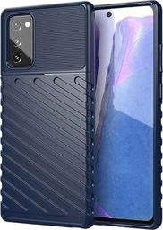 Hurtel Thunder Case elastyczne pancerne etui pokrowiec Samsung Galaxy Note 20 niebieski
