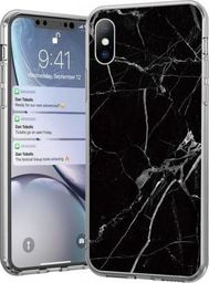  Wozinsky Wozinsky Marble żelowe etui pokrowiec marmur iPhone 12 6,7'' czarny