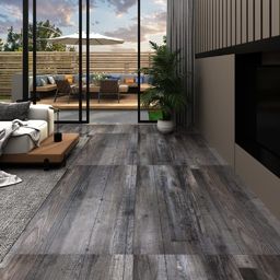  vidaXL Panele podłogowe z PVC, 5,26 m, 2 mm, drewno industrialne