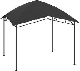 vidaXL Altana ogrodowa, 3x3x2,9 m, antracytowa, 180 g/m