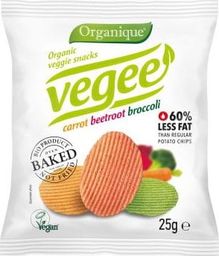  Organique Chipsy warzywne Vegee bezglutenowe BIO 25 g Organique