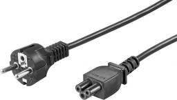 Kabel zasilający Goobay 3 pin do laptopów, prosty, 1.8 m (93586)