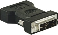 Adapter AV Goobay DVI-I - D-Sub (VGA) czarny (68030)