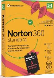 Norton 360 Standard 2 urządzenia 12 miesięcy  (21411368)