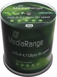  MediaRange DVD+R 4.7 GB 16x 100 sztuk (MR443)
