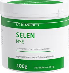 Dr Enzmann Selen Mse 360 Tabletek Spirulina Platensis L-Selenometionina
