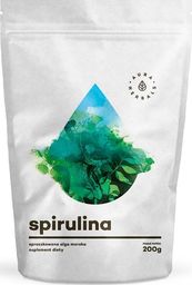  Aura Herbals Spirulina W Proszku 200G - Alga Morska 100% Naturalna Spirulina Maxima