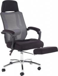 Krzesło biurowe Halmar Freeman Czarno-szare