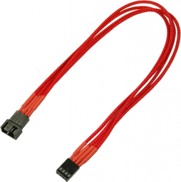  Nanoxia 4-pin - 4-pin, 0.3m, Czerwony (900300018)
