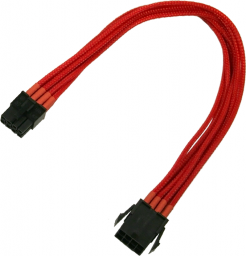  Nanoxia PCIe 8-pin - PCIe 8-pin, 0.3m, Czerwony (900300022)