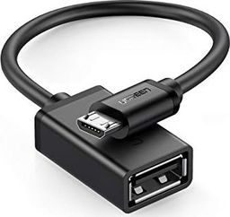 Adapter USB Ugreen microUSB - USB Czarny  (10396)