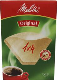 Melitta Filtry 1X4/40 Braun, 40 szt. (1X4/40)