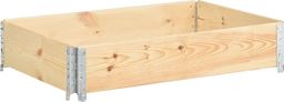  vidaXL Podniesiona grządka, 50x100 cm, lite drewno sosnowe