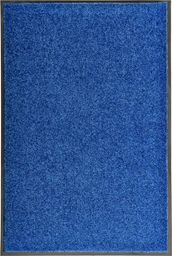  vidaXL Wycieraczka z możliwością prania, niebieska, 60 x 90 cm