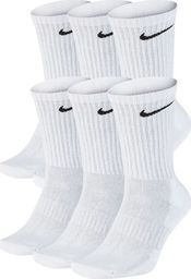 Nike Nike Everyday Cushion Crew 6Pak skarpety wysokie 100 : Rozmiar - 34 - 38
