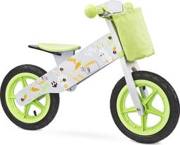  Toyz Rowerek biegowy dziecięcy drewniany ZAP szaro-zielony 