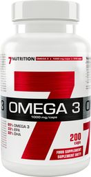 7NUTRITION 7Nutrition Omega-3 65% 1000mg Kwasy tłuszczowe EPA DHA