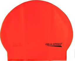  Aqua-Speed Czepek pływacki z lateksu SOFT LATEX pomarańczowy Aqua-Speed