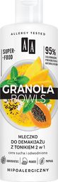 AA Granola Bowls Mleczko i Tonik 2w1 Nutri Cera Sucha i Odwodniona 400 ml