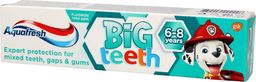  Aquafresh  Aquafresh Pasta do zębów dla dzieci Big Teeth 6-8 lat Psi Patrol 50ml