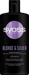  Syoss Blonde & Silver szampon przeciw żółtym tonom 