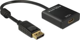 Adapter AV Delock DisplayPort - HDMI czarny (62607)