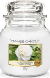  Yankee Candle YANKEE CANDLE_Med Jar średnia świeczka zapachowa Camellia Blossom 411g