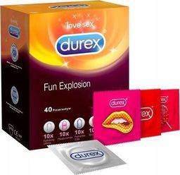 Durex  Fun Explosion zestaw prezerwatyw 40 szt.