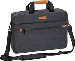 Torba Pedea Torba na laptopa PEDEA Torba Elegance Pro na notebook 15,6 cala (39,6 cm) Torba na ramię z paskiem na ramię i przegrodą na tablet do 27,96 cm (11 cali), szara