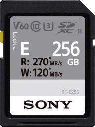 Karta Sony SF-E SDXC 256 GB Class 10 UHS-II/U3 V30 (SF-E256)