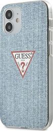 Guess Guess GUHCP12SPCUJULLB iPhone 12 5,4 niebieski/light blue hardcase Jeans Collection