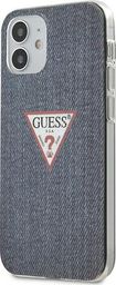  Guess Guess GUHCP12SPCUJULDB iPhone 12 5,4 granatowy/dark blue hardcase Jeans Collection