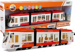 Import leantoys Tramwaj Wycieczkowy na Baterie Dźwięki i Światła