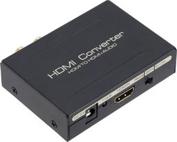 Adapter AV Spacetronik Extractor HDMI-HDMI + Audio SPDIF lub R/L SPH-AE07 uniwersalny