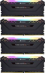 Pamięć Corsair Vengeance RGB PRO, DDR4, 64 GB, 3600MHz, CL18 (CMW64GX4M4D3600C18)