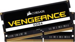 Pamięć do laptopa Corsair Vengeance, SODIMM, DDR4, 64 GB, 2933 MHz, CL19 (CMSX64GX4M2A2933C19)