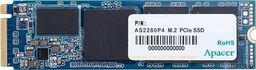 Dysk SSD Apacer AS2280P4 512GB M.2 2280 PCI-E x4 Gen3 NVMe (AP512GAS2280P4-1)