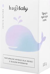  Hagi HAGI_Baby naturalne mydło dla dzieci z olejem ryżowym 100g